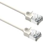 Excel - Cordon de brassage Mini Excel Cat6A 28AWG 10 m blanc