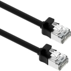 Excel - Cordon de brassage Mini Excel Cat6A 28AWG 10 m noir