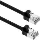 Excel - Cordon de brassage Mini Excel Cat6A 28AWG LSOH 1,5 m Noir