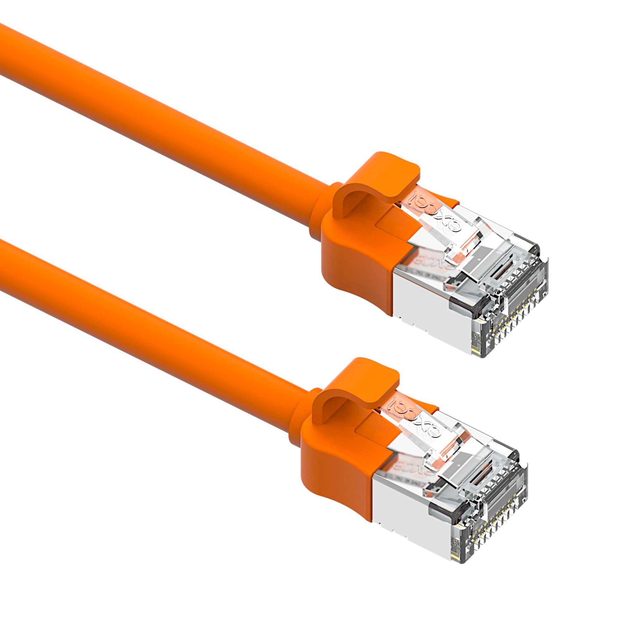 Excel - Cordon de brassage Mini Excel Cat6A 28AWG 1.5 m Orange