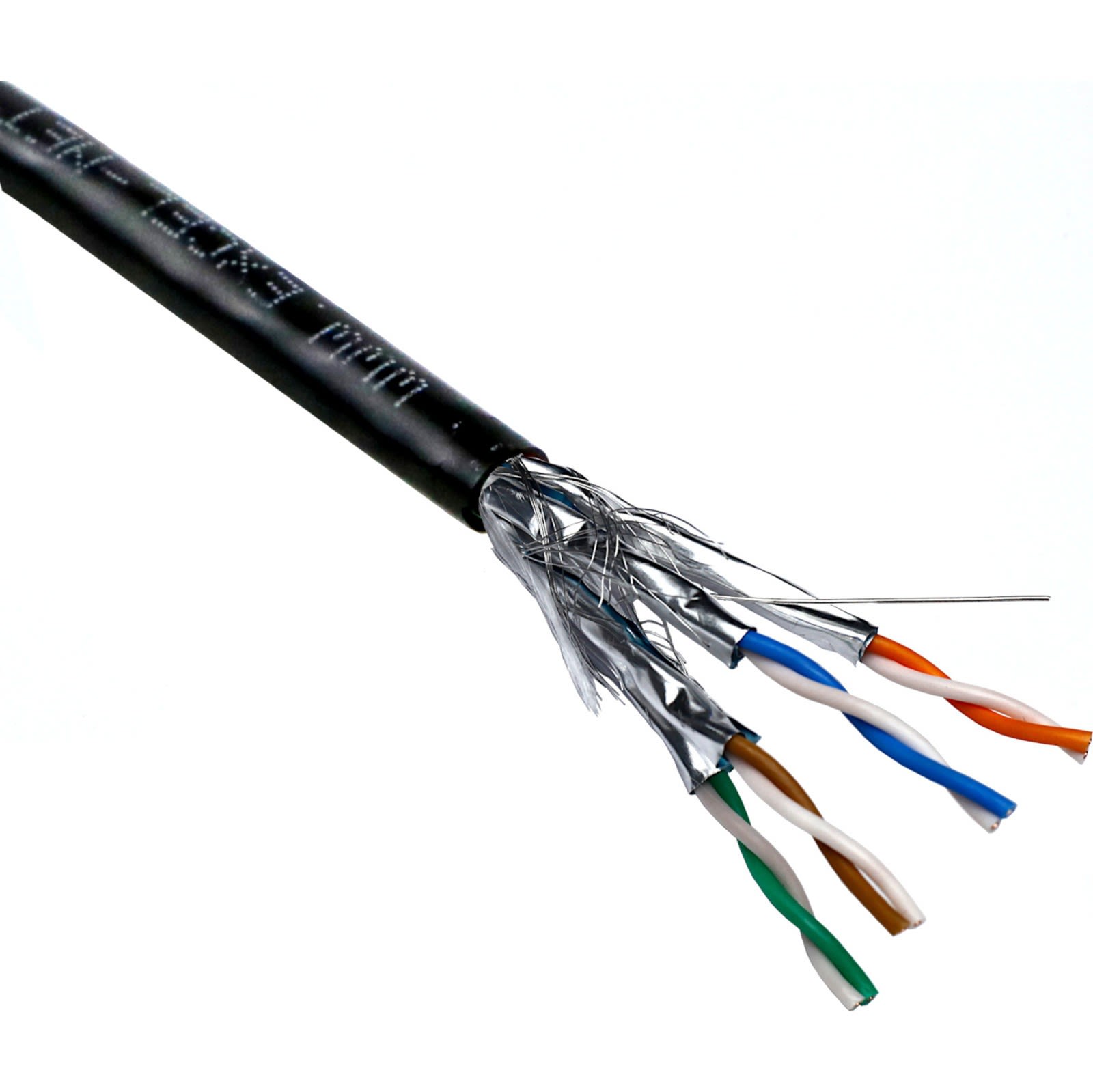 Excel - Câble Excel Cat6A S/FTP B2ca LSOH T500 m Noir