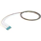 Excel - Pigtail fibre Enbeam OM3 50/125 LC/UPC paquet de 12 de couleur - 2 m