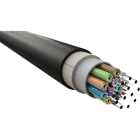 Excel - Câble Fibre Optique Enbeam OS2 8 Brins à Structure Libre LSOH Dca Noir