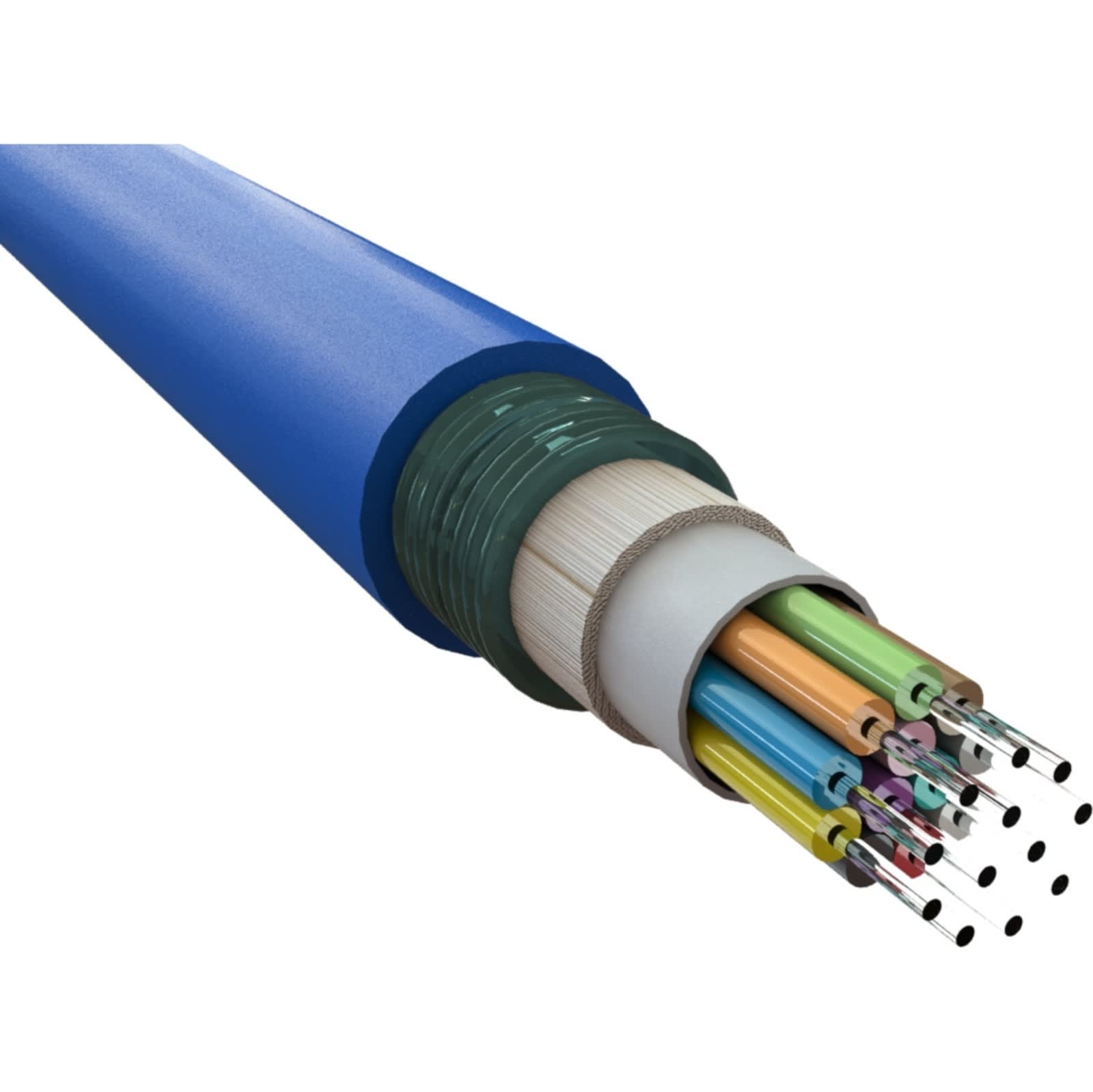 Câble Fibre Optique Enbeam OM3 24 Brins avec Armure Eca Excel