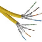 Excel - Câble double Excel de catégorie 7A S/FTP Dca LS0H, T500m - Jaune