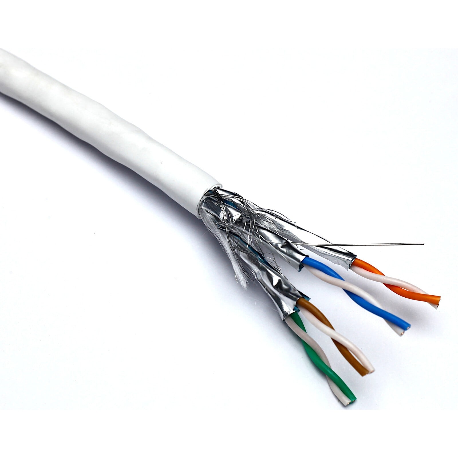 Excel - Câble Excel de Cat6A S/FTP B2ca LSOH T500 m Blanc