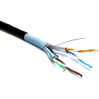 Excel - Excel Cat6A Ext/Int Cable Fca-B2ca U/FTP 500 m BK
