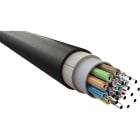 Excel - Câble Fibre Optique Enbeam OM3 12 Brins à Structure Libre LSOH Dca Noir