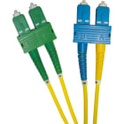 Excel - Jarretière Optique Enbeam OS2 9/125 Duplex SC/APC-SC/UPC LSOH Jaune 5 m
