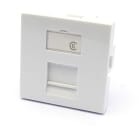 Excel - PLASTRON 2M 45X45 1 PORT RJ45