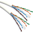 Excel - Câble Double de Cat6 U/UTP Dca LSOH Bobine de 500 m Blanc