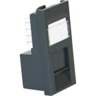 Excel - Office Cat5e UTP Unscr Low Prof Euro Mod GY