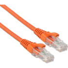 Excel - Cordon RJ45 U/UTP Non-Blindé de Cat6 LSOH 6 m Orange