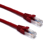 Excel - Cordon RJ45 U/UTP Non-Blindé de Cat6A LSOH 5 m Rouge