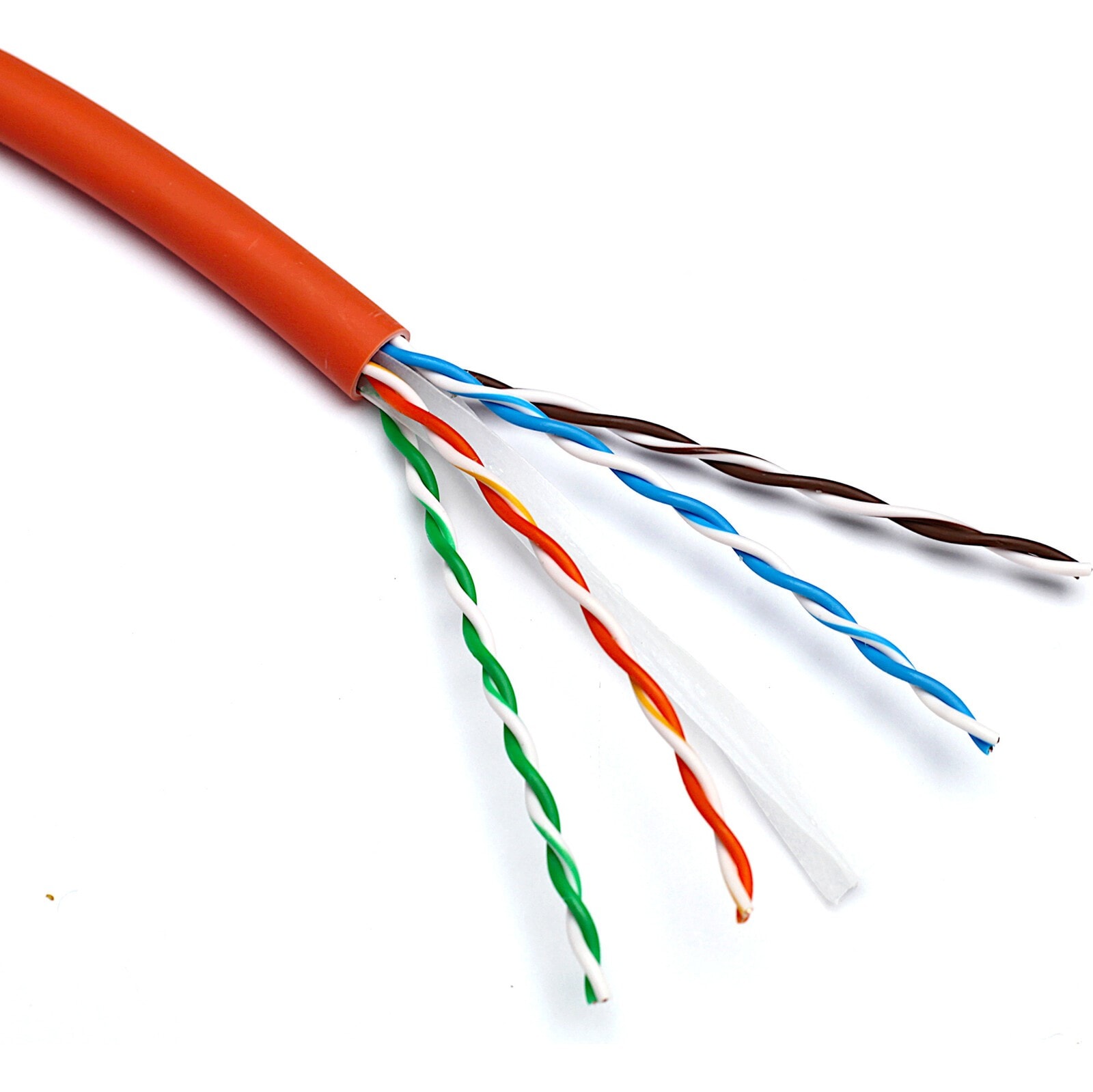 Excel - Câble de Cat6 U/UTP B2ca LSOH Boîte de 305 m Orange