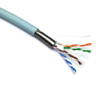Excel - Câble de Cat6A U/UTP 23AWG B2ca LSOH Bobine de 500 m Aqua