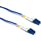 Excel - Cordons Fibre Optique Enbeam Monomode OS2 9/125 Duplex LC-LC G657 LSOH Bleu 10 m