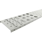 Excel - Chemin de Câbles Environ (Lot de 2) 150 mm de Large 47U Gris Blanc