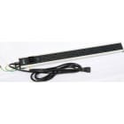 Excel - PDU Vertical 12 Voies 12x Prises UK Passif 10A Prise C14 Commuté