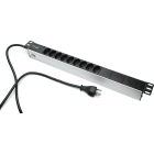 Excel - Horiz PDU 9xSWS Type 13 J 10A SWS Plg LED