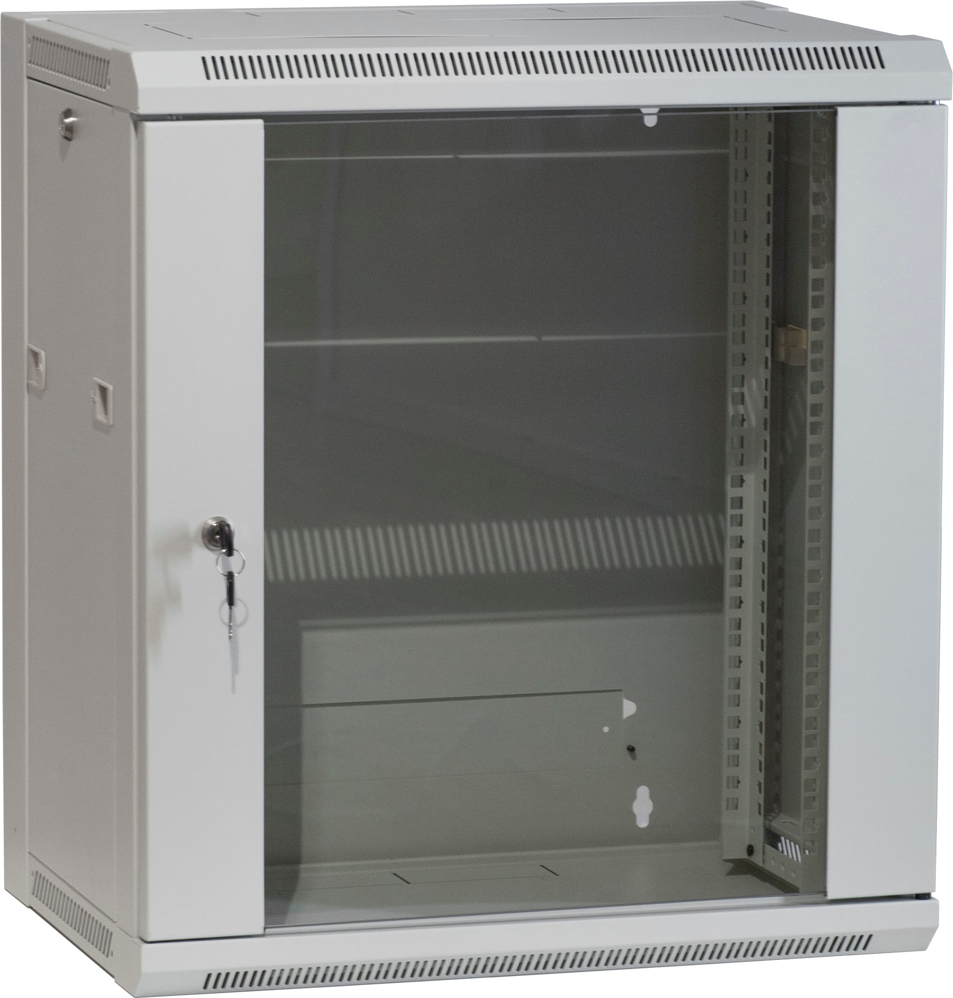 Excel - COFFRET 6U PROFONDEUR 400MM CHARGE MAXI 60KG Gris