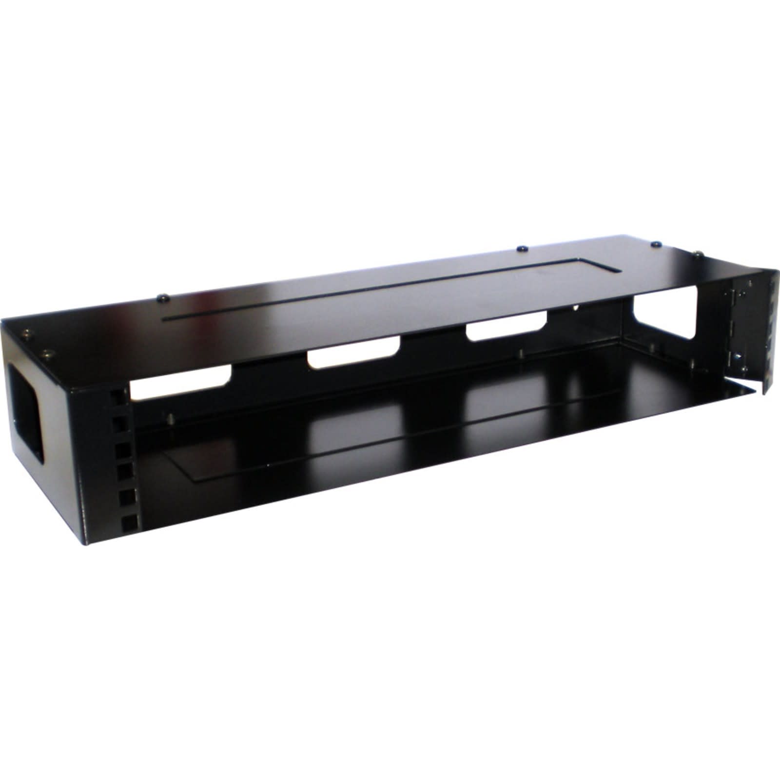 Excel - Boîtier avec charnière 3U 170mm de prof. - Noir