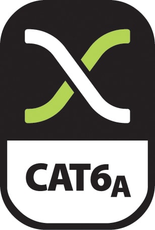 Excel - Cordon de brassage Mini Excel Cat6A 28AWG 0.3 m AQ x10