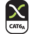 Excel - Cordon de brassage Mini Excel Cat6A 28AWG 0.3 m AQ x10