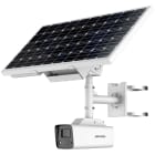 Hikvision - Camera IP Solarpowered 4MP Fix, IP67, Digital WDR, Whitelight 30m
