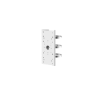 Hikvision - DS-1275ZJ-SUS Hikvision Adaptateur poteau, en inox, blanc