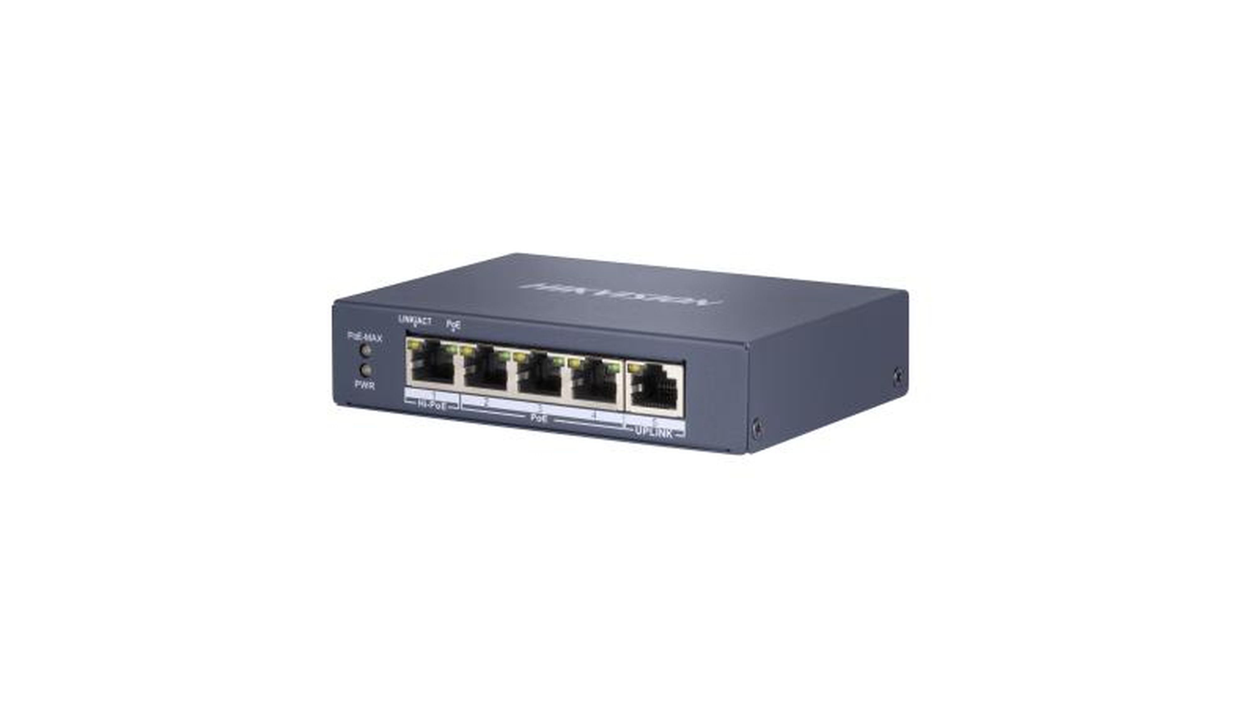 Hikvision - DS-3E0505HP-E Switch POE non managed 4 ports Gigabit