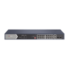 Hikvision - DS-3E0520HP-E Switch POE non managed 16 ports Gigabit