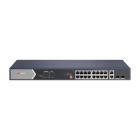 Hikvision - DS-3E0520HP-E Switch POE non managed 16 ports Gigabit