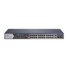 Hikvision - DS-3E0528HP-E Switch POE non managed 24 ports Gigabit