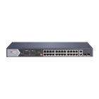 Hikvision - DS-3E0528HP-E Switch POE non managed 24 ports Gigabit