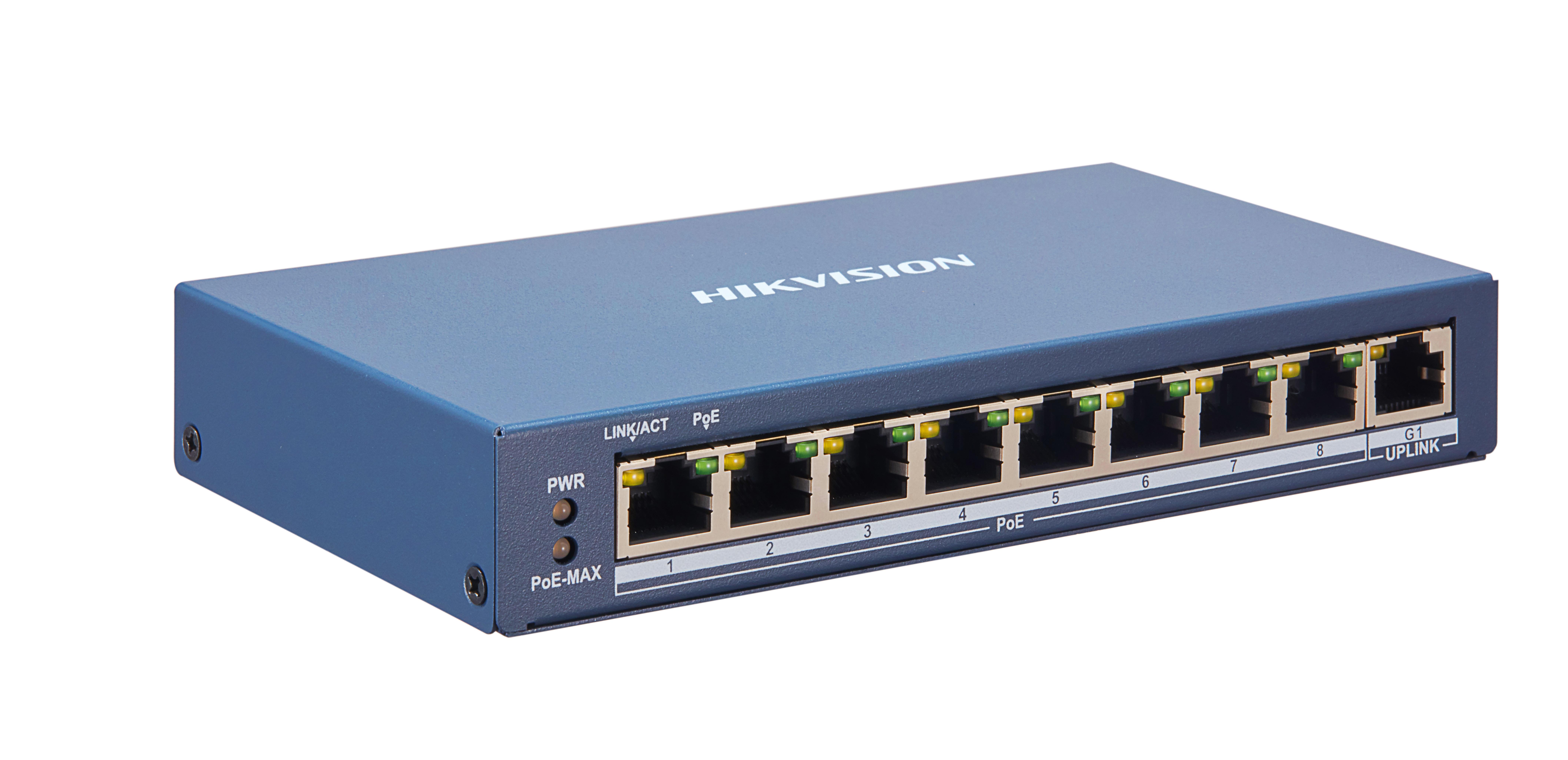 Hikvision - DS-3E1309P-EI Switch POE SmartManaged 9 ports