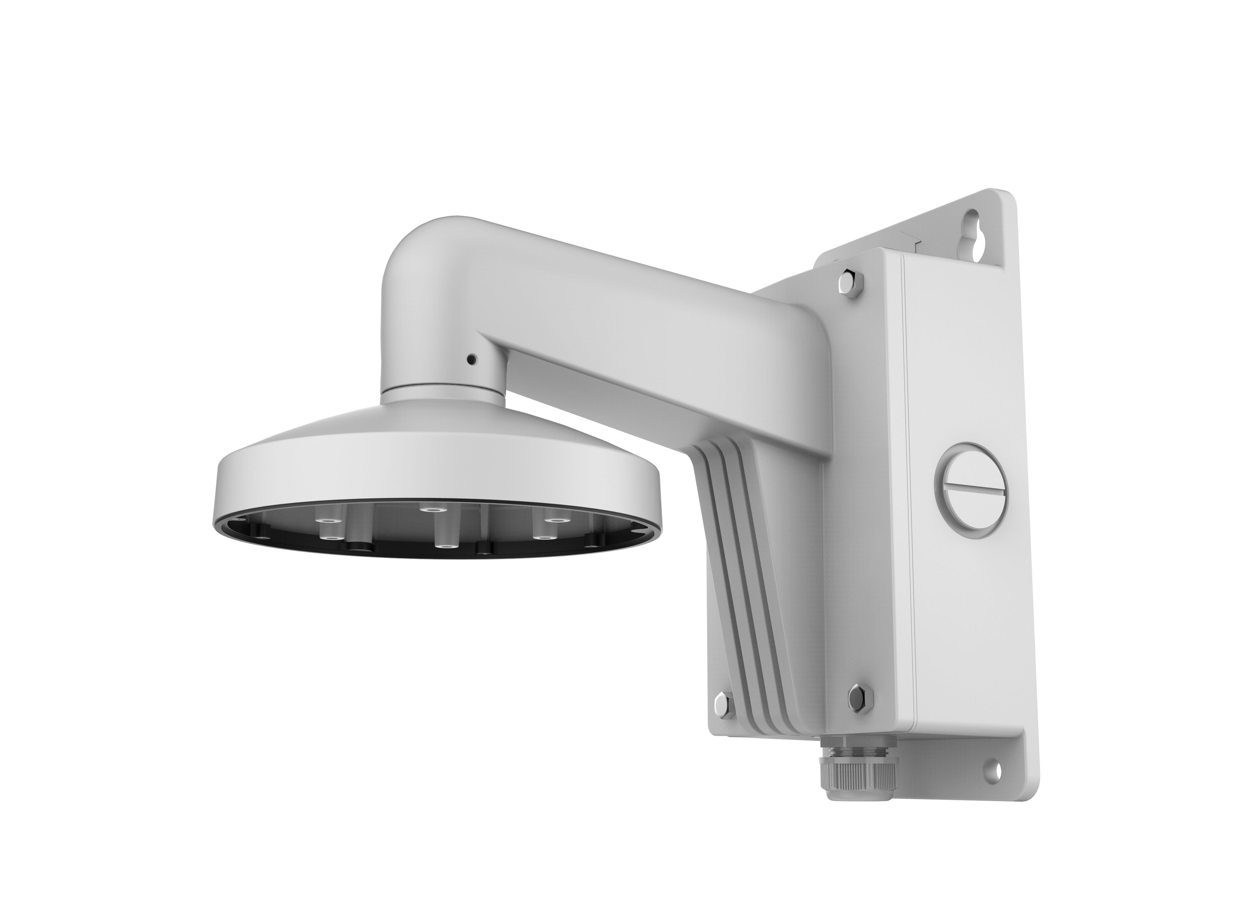 Hikvision - DS-1473ZJ-155B Hikvision, support murale pour dome avec boitier de connection