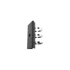 Hikvision - DS-1275ZJ-SUS support poteau, en inox, finition noir