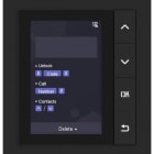 Hikvision - DS-KD-DIS Module d'affichage Interphonie, IP65, 3.5'' LCD, 4 boutons