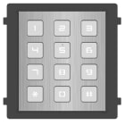 Hikvision - DS-KD-KP/S Module clavier Interphonie, connexion du module, IP65, Inox