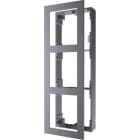 Hikvision - DS-KD-ACW3 Cadre saille 3 modules, aluminium
