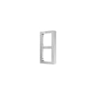 Hikvision - DS-KD-ACW2/S Cadre saille 2 modules, acier inoxydable