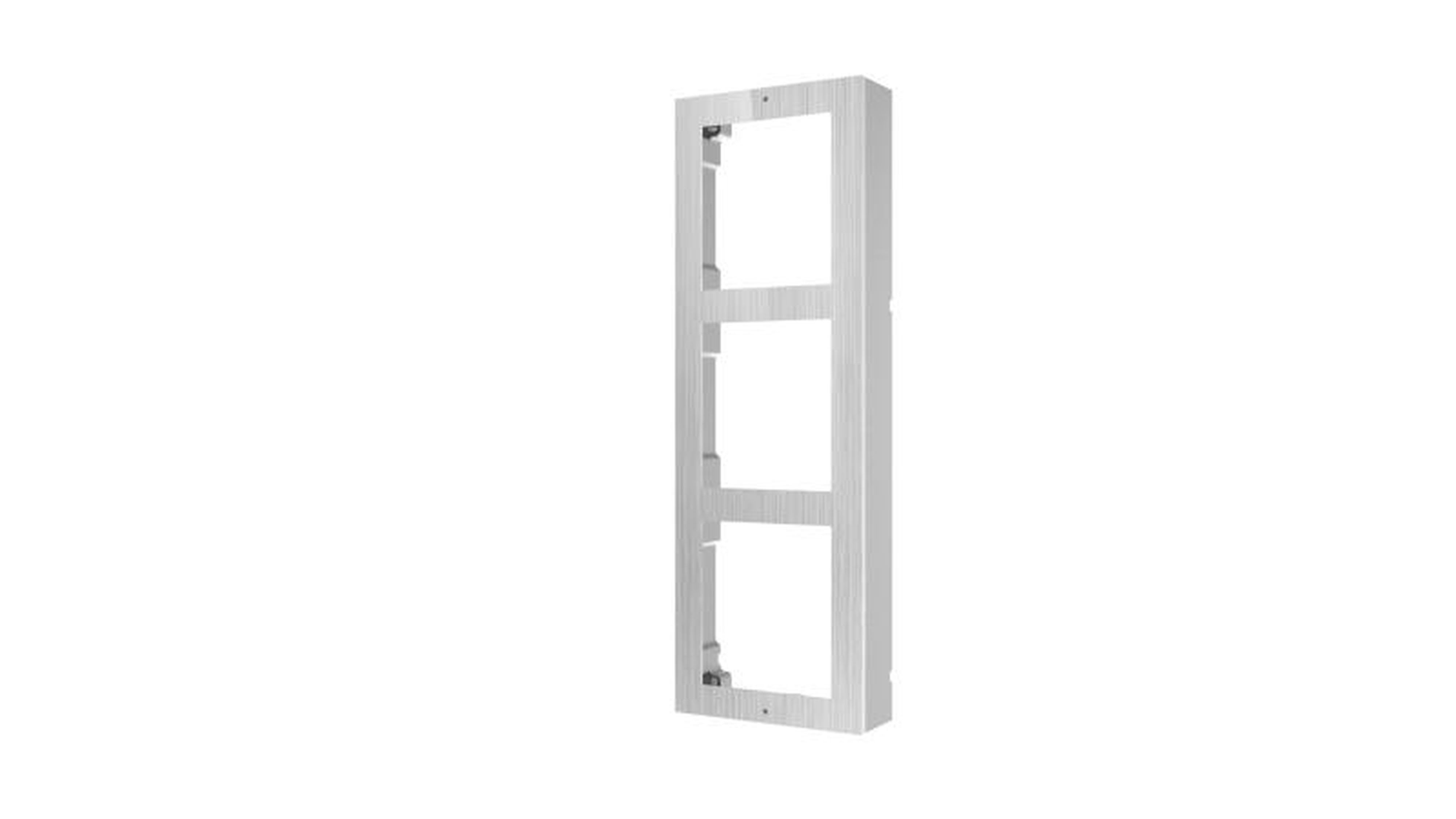 Hikvision - DS-KD-ACW3/S Cadre saille 3 modules, acier inoxydable