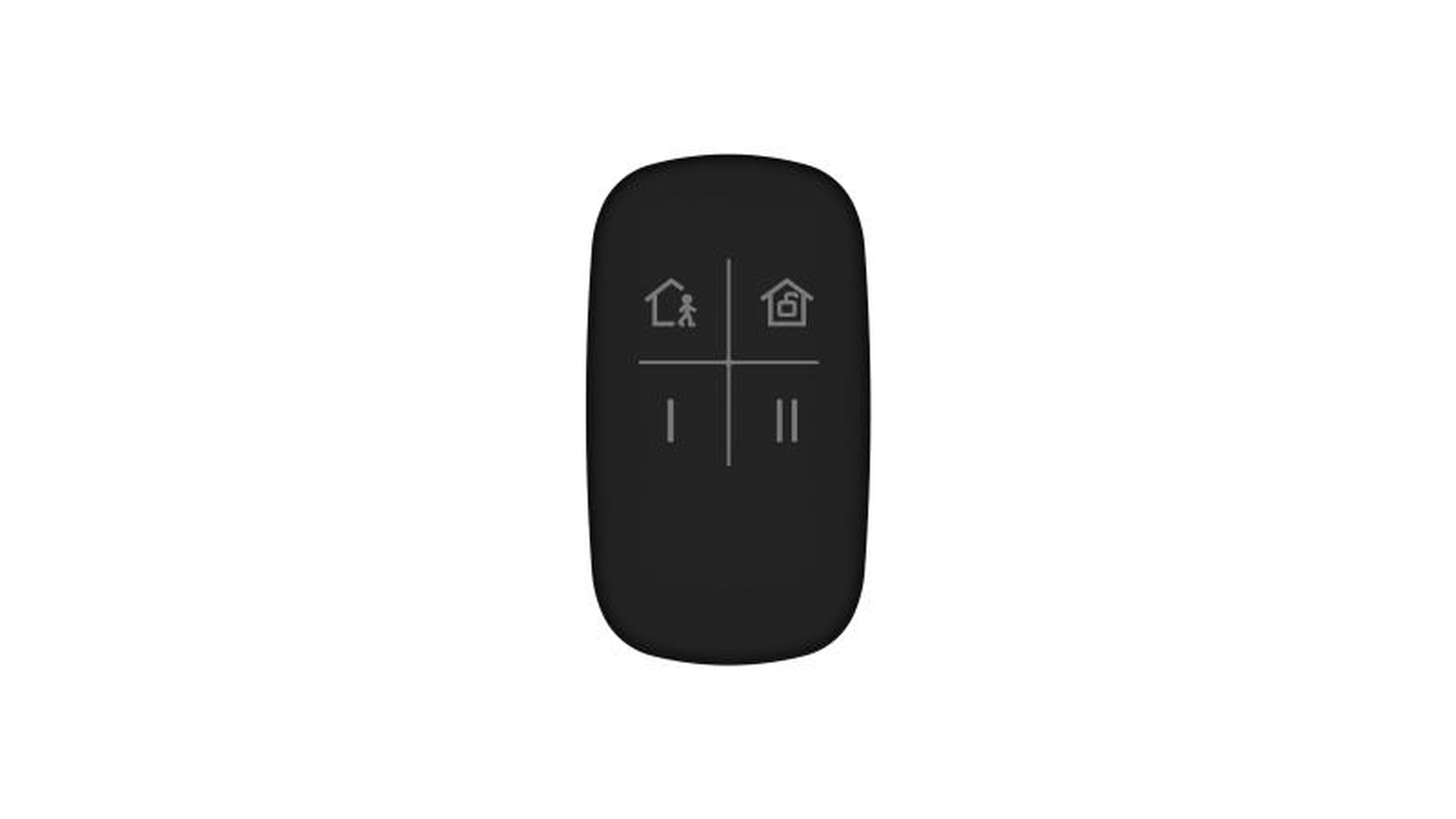Hikvision - DS-PKF1-WE Telecommande, 1*CR2032(inclu), 868MHz, EN