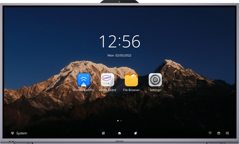 Hikvision - DS-D5B86RB/D 86", 4K, Android 11.0, mémoire 4 Go, stockage intégré de 64 Go