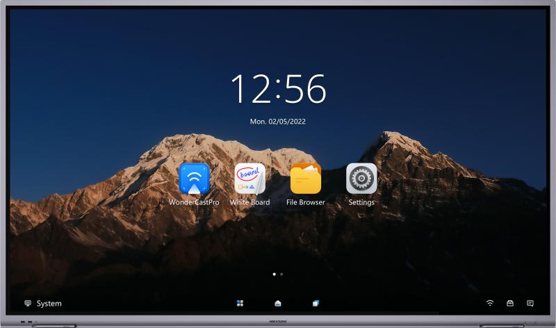 Hikvision - DS-D5B75RB 75", 4K, Android 11.0, mémoire 4 Go, stockage intégré de 64 Go