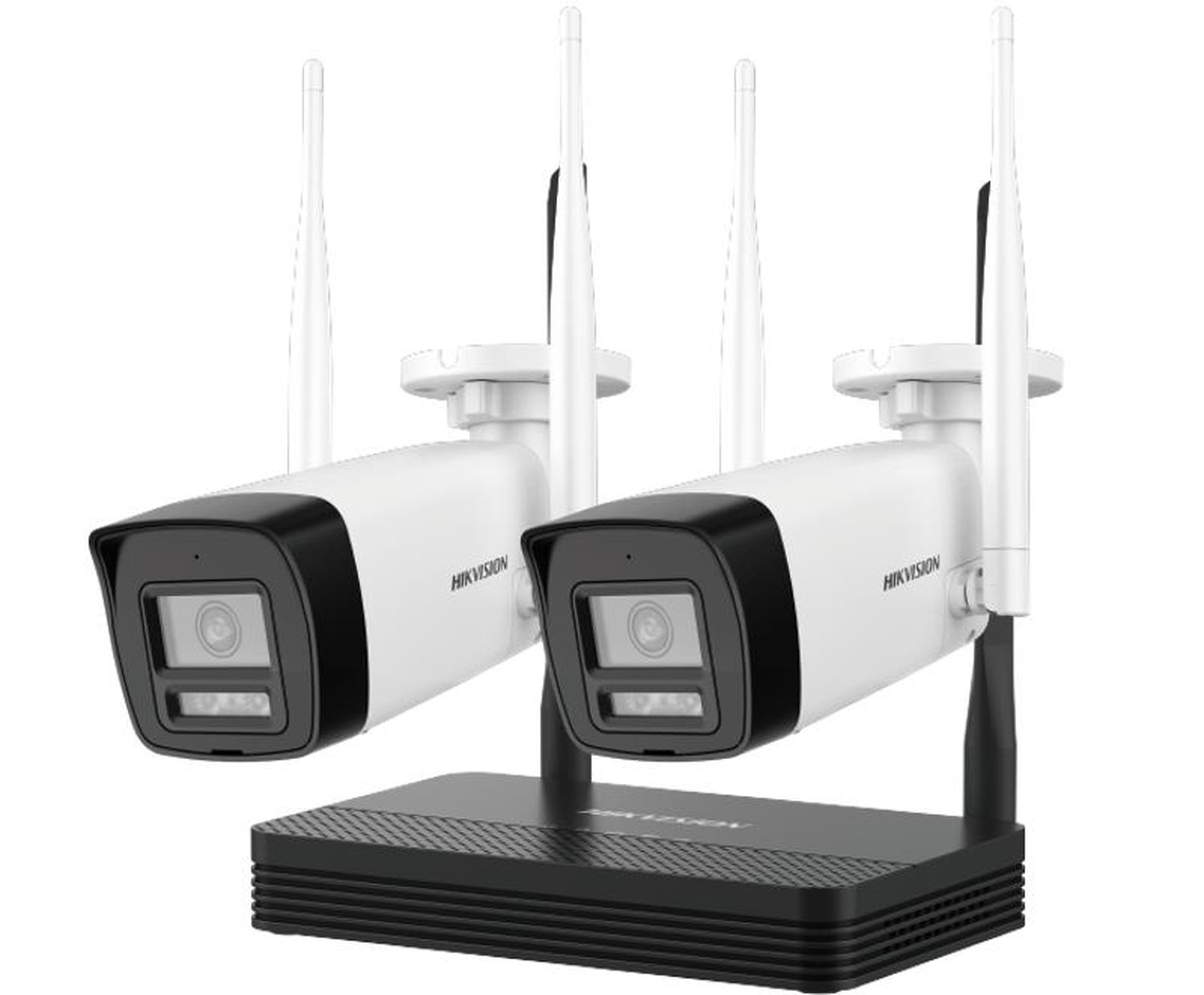 Hikvision - DS-J142I/NKS424W0H Kit WiFi Easy Link de 2 Bullets 4MP