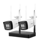 Hikvision - DS-J142I/NKS424W0H Kit WiFi Easy Link de 2 Bullets 4MP