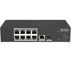Hikvision - DS-3T1310P-SI/HS Switch Manageable Industriel 8 ports POE +1*RJ45 +1*SFP