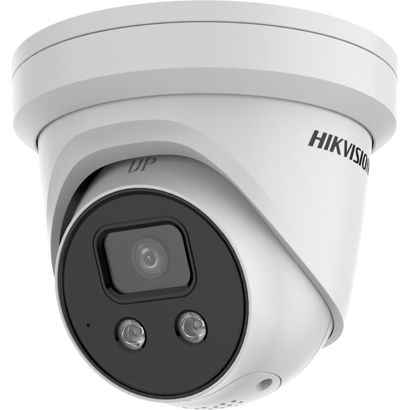 Hikvision - DS-2CD2386G2-ISU/SL Caméra Turret 8MP Noir Acusense Darkfighter Liveguard, IP67